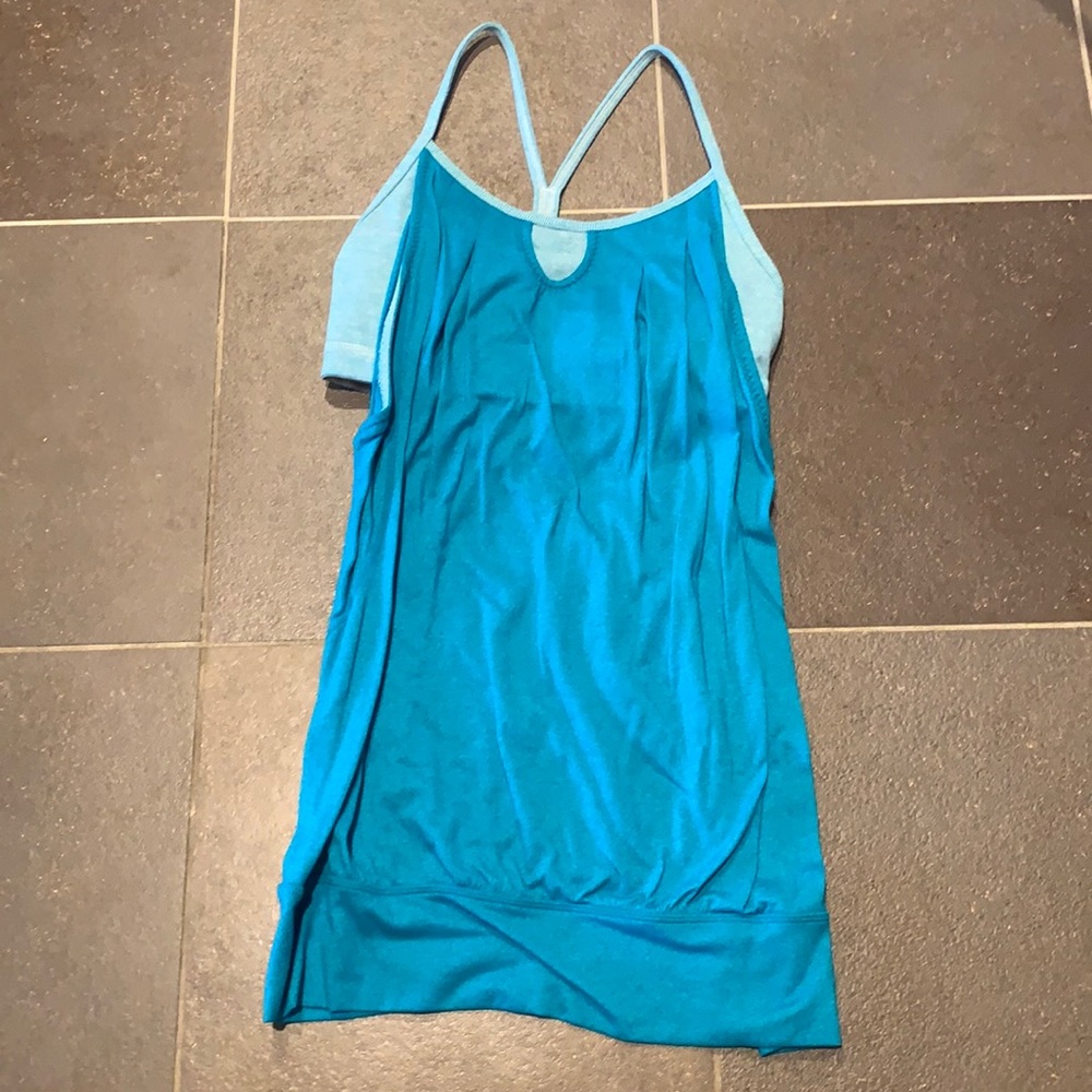 EUC Lululemon Blue No Limits Tank (4)